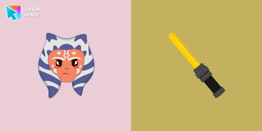 Ahsoka Tano cursor cursor pack